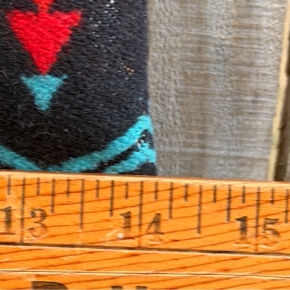 Pendleton Southwestern Tribal Aztec Navajo Print Tote Bag Purse Wool - Picture 13 of 14